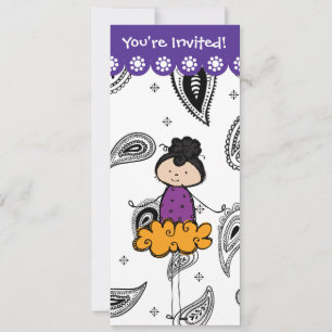 Ballerina Dance Considérant Invitations