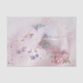 Ballerina Dance Florals Ribbon Decoupage Tissuepapier (Voorkant)