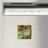Ballerina Dance Groene Danser Edger Degas Schilder Magneet (Insitu (Vaatwasser))