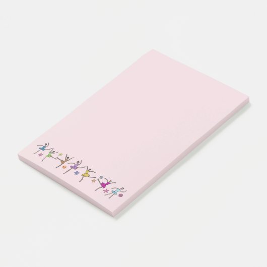 Ballerina Dance Post-it® Notes (Schuin)