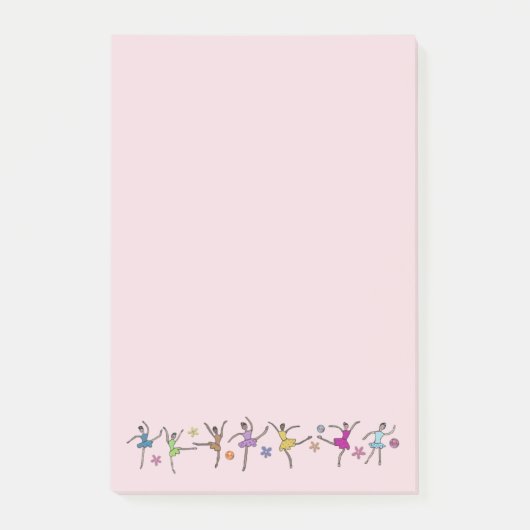 Ballerina Dance Post-it® Notes (Voorkant)