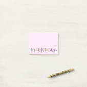 Ballerina Dance Post-it® notes (Op bureau)