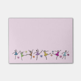 Ballerina Dance Post-it® notes