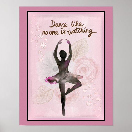 Ballerina Dance Poster (Voorkant)