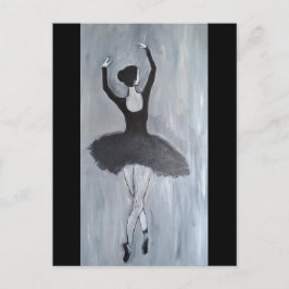 BALLERINA DANCER BRIEFKAART