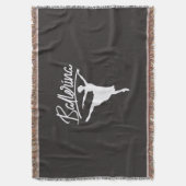 Ballerina Dancer Deken (Voorkant Verticaal)
