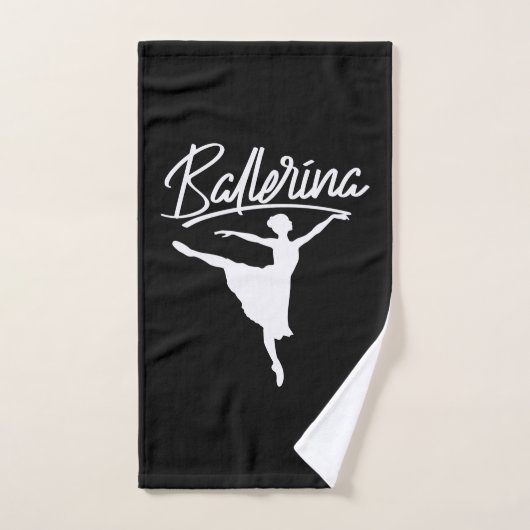 Ballerina Dancer Handdoek (Handdoek)