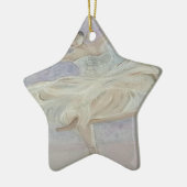 Ballerina Dancer Keramisch Ornament (Links)