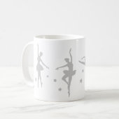 Ballerina Dancer Mug cadeau | Considérant Annivers (Devant gauche)