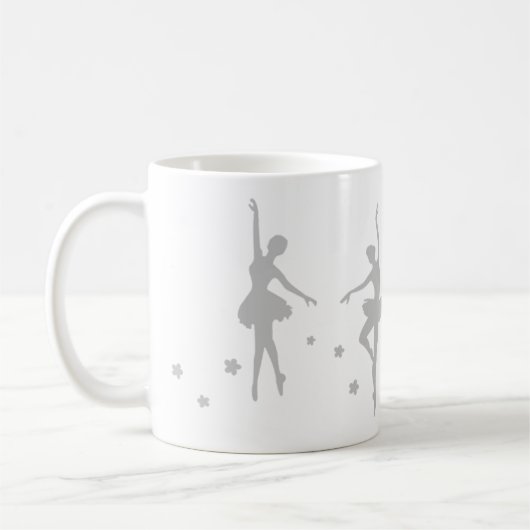 Ballerina Dancer Mug cadeau | Considérant Annivers (Gauche)