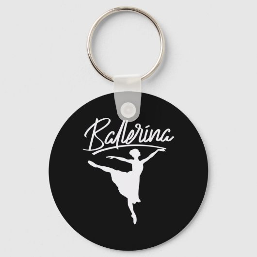 Ballerina Dancer Sleutelhanger (Voorkant)