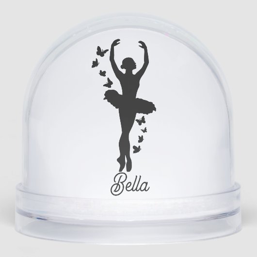 Ballerina Dancer Snow Globe (Avant)