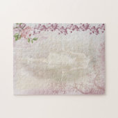 Ballerina Dancing en Pointe Floral Legpuzzel (Horizontaal)