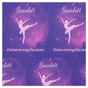 Ballerina Dans Tussen De Sterren Galaxy Custom Stof