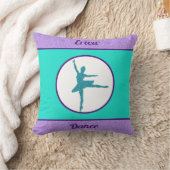 Ballerina Danse violet / Oreiller Turquoise (Couverture)