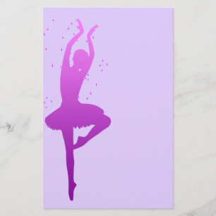 Ballerina danser briefpapier