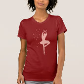 Ballerina danser t-shirt (Voorkant)