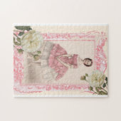 Ballerina, danseres, romantisch legpuzzel (Horizontaal)