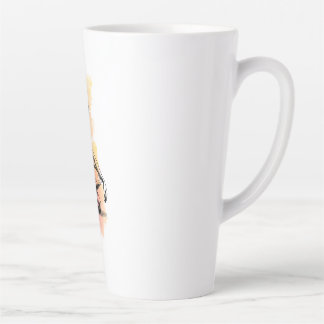 Ballerina danst in kleur latte mok