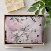 Ballerina dieren tissuepapier (Geschenk)
