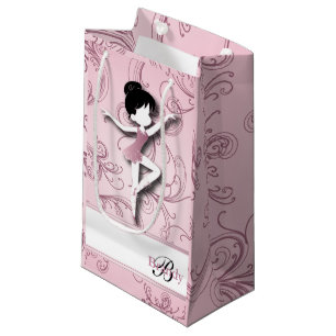 Ballerina Doll Roze Tourmaline Personaliseren Klein Cadeauzakje