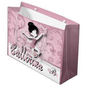 Ballerina Doll Roze Tourmaline Personaliseren Large Cadeauzakje