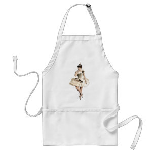 Ballerina Donkere kleuren Standaard Schort