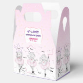 Ballerina Elephant Dance Overweging Bedankdoosjes (Geopend)