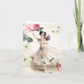 Ballerina Fairy Bedankt (Achterkant)