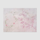 Ballerina Floral Botanical Heart Decoupage Tissuepapier (Voorkant)