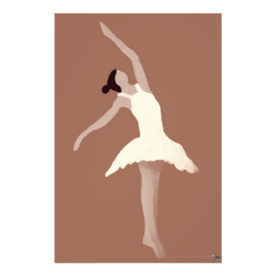BALLERINA FOTO AFDRUK