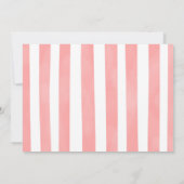 Ballerina foto uitnodiging (Achterkant)