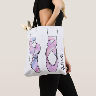 Ballerina gepersonaliseerd ballet draagtas