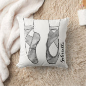 Ballerina gepersonaliseerd ballet kussen (Deken)