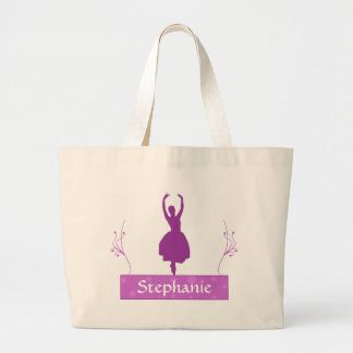 Ballerina Gepersonaliseerde Canvas tas
