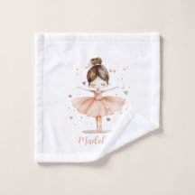 Ballerina gepersonaliseerde naam Girly