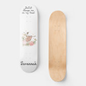 Ballerina gift, balletskateboard skateboard (Voorkant)