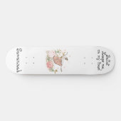 Ballerina gift, balletskateboard skateboard (Horizontaal)
