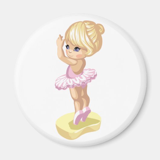 Ballerina Girl Magnet (Devant)