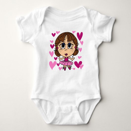 Ballerina Girl Romper (Voorkant)