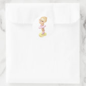 Ballerina Girl Sticker (Tas)
