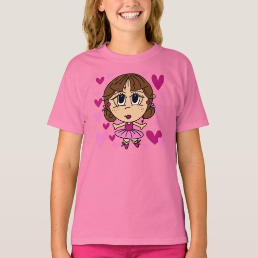 Ballerina Girl T-shirt (Voorkant)