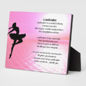 Ballerina Godgirl Poème Plaque (Côté)