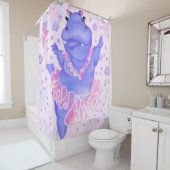 Ballerina Hippo Douchegordijn (In situ)