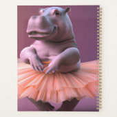 Ballerina Hippo Planner (Achterkant)