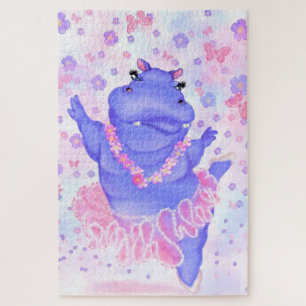 Ballerina Hippo Puzzel