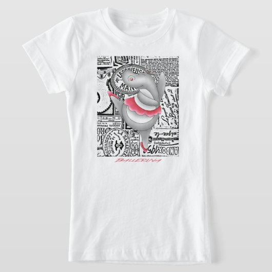 Ballerina Hippo T-shirt (Laagn)