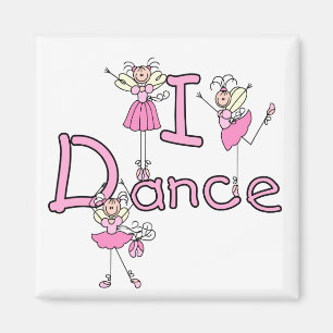 Ballerina I Dans T-shirts en Cadeaus Magneet