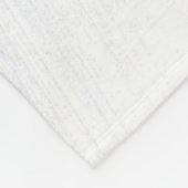 Ballerina in Blue Personal Name Fleece Deken (Hoek)