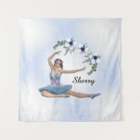 Ballerina in het blauw persoonlijke naam
